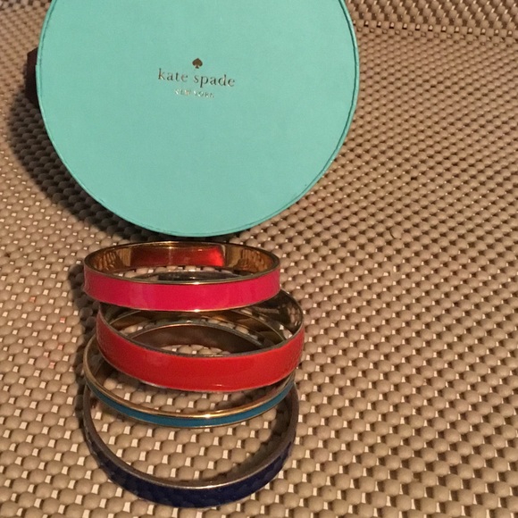 Kate Spade colorful bracelets. - Picture 2 of 8